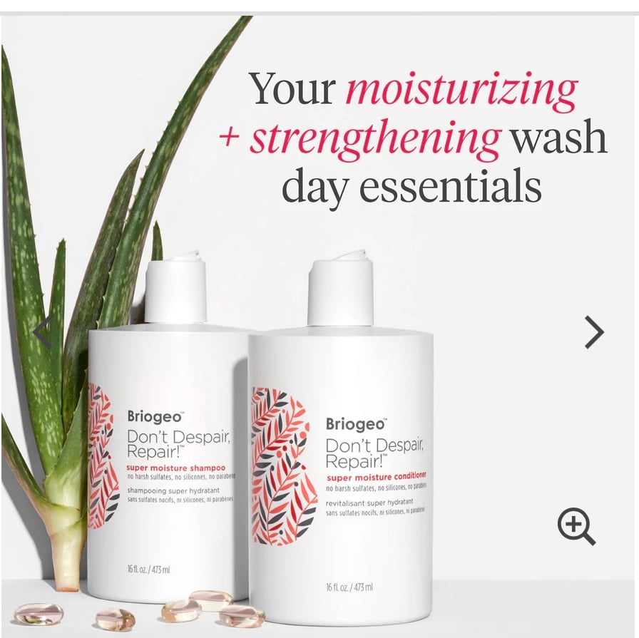 briogeo Don’t Despair, Repair!™ Rosehip + Algae Super Moisture Shampoo - صورة 6