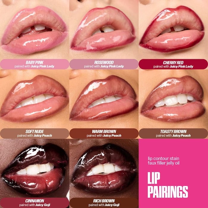 HUDA BEAUTY  Lip Contour Lip Stain for 12-Hour Wear - Image 3
