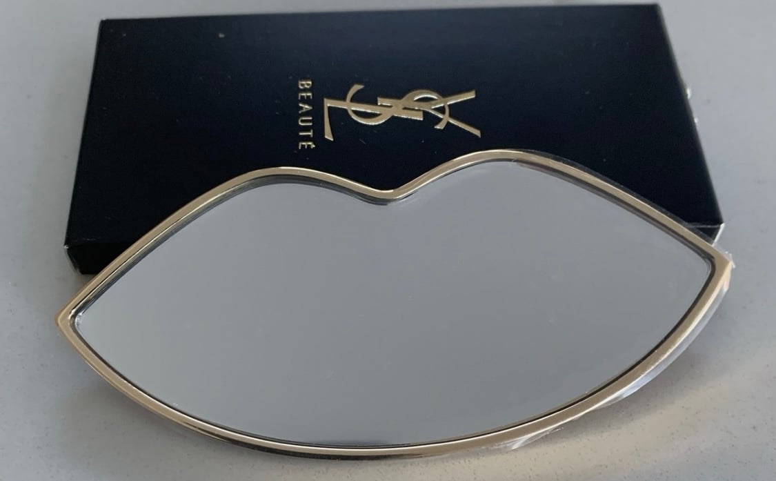 ysl beaute pink lip pocket mirror - Image 6