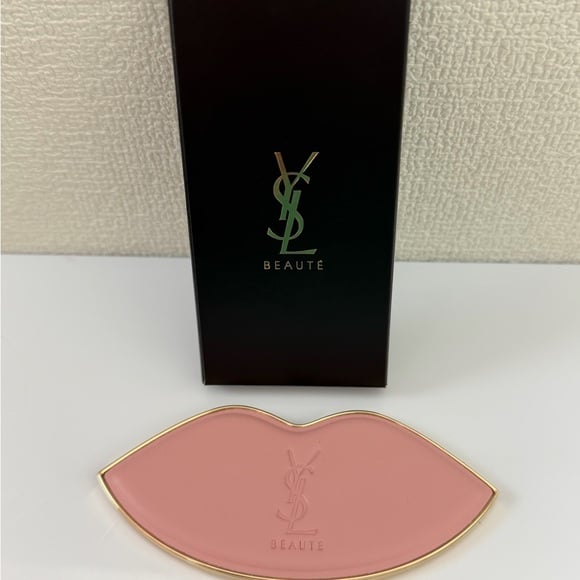 ysl beaute pink lip pocket mirror - Image 3