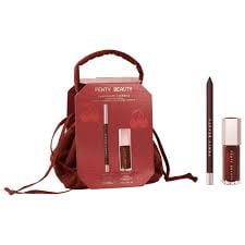 Fenty beauty CHOCOLATE CHERRIEZ 2-PIECE LIP SET + POUCH - صورة 1