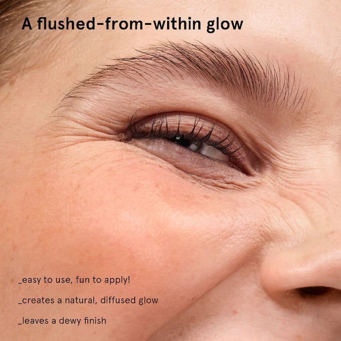 Glossier Cloud Paint Gel Cream Blush Color: Puff - light cool pink - صورة 6