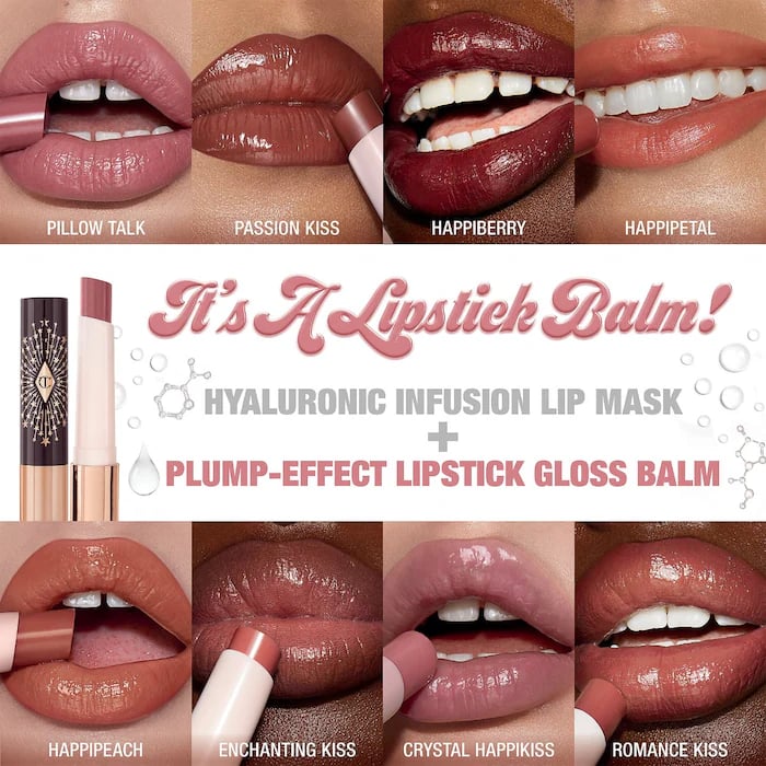 Charlotte Tilbury Hyaluronic Happikiss Lipstick Balm - Image 4