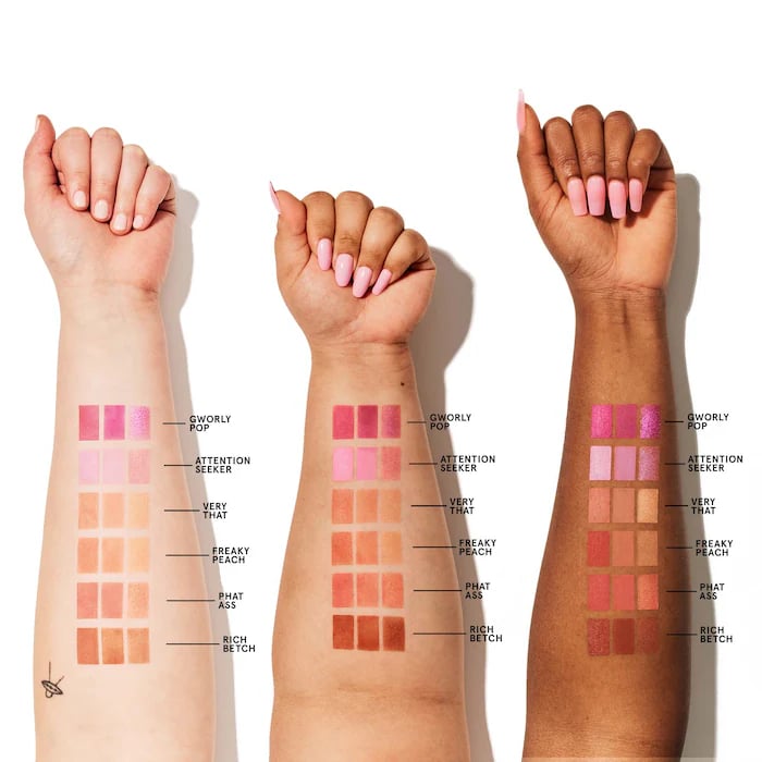 ONE/SIZE by Patrick Starrr Cheek Clapper 3D Blush Trio Palette - صورة 6
