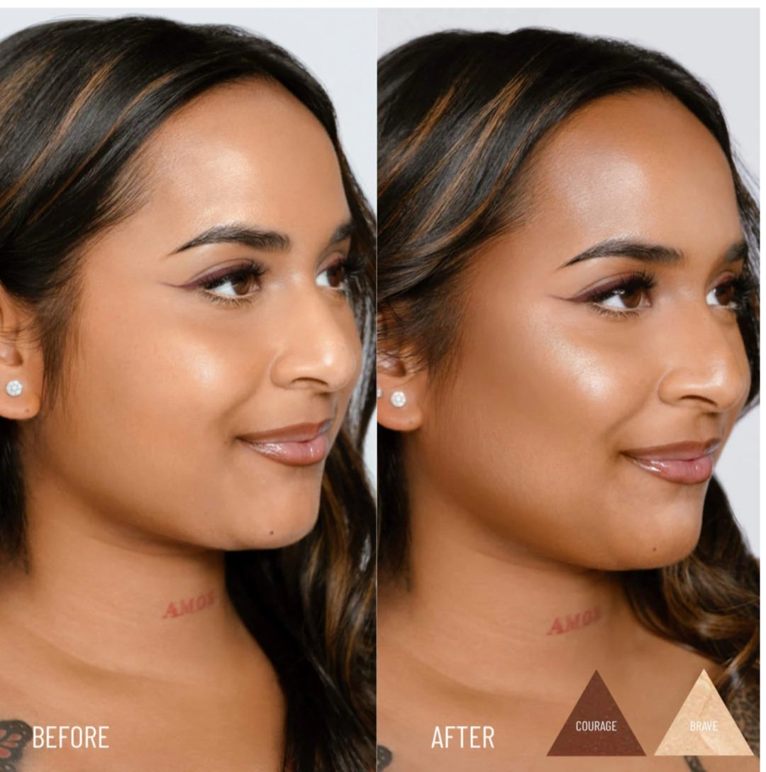 LYS Beauty  Mini Glow Worthy Light Bronzer and Highlighter 2-Piece Set - Image 5