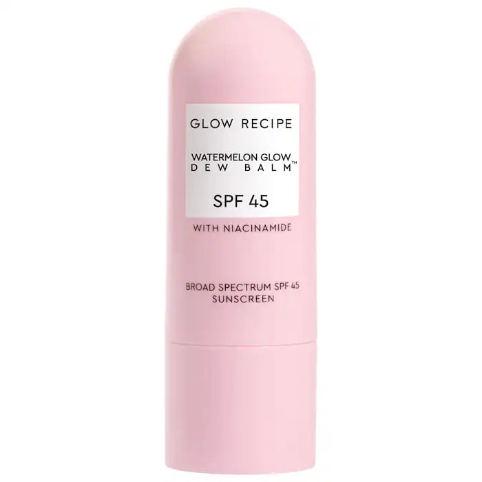 Glow Recipe Watermelon Glow Niacinamide Dew Balm Face Sunscreen Stick- SPF 45 - صورة 1