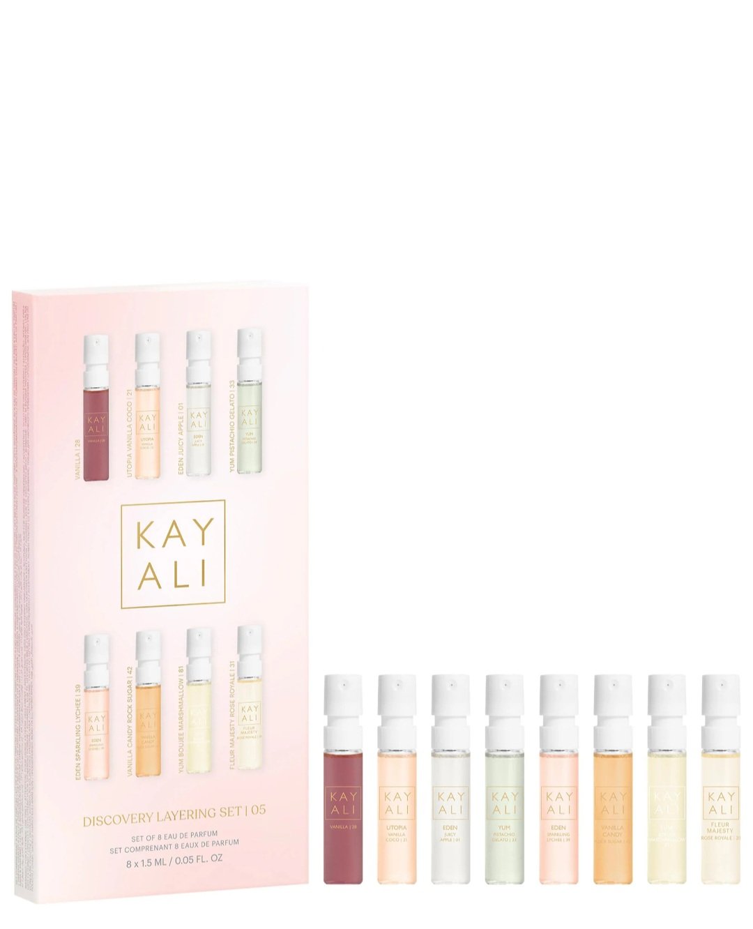 KAYALI  Discovery Layering Mini Perfume Sampler Set - Image 1