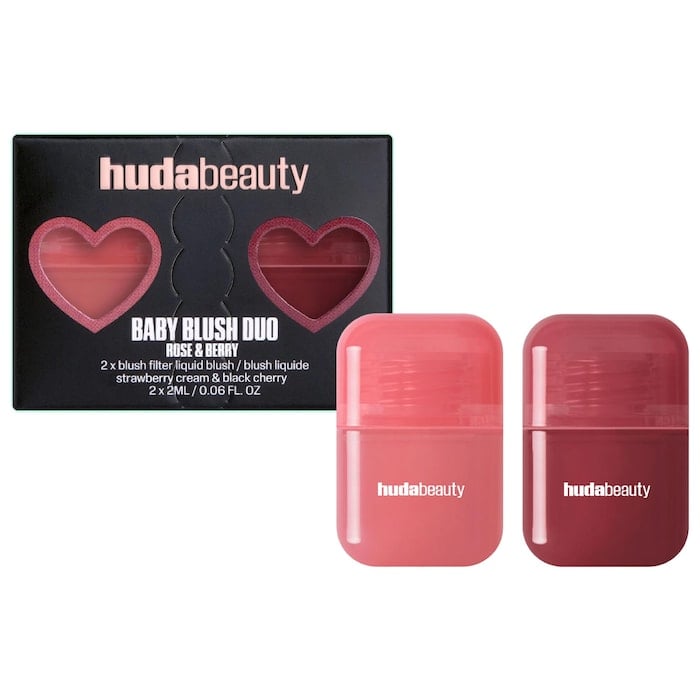 HUDA BEAUTY  Mini Baby Blush Duo Set - صورة 1