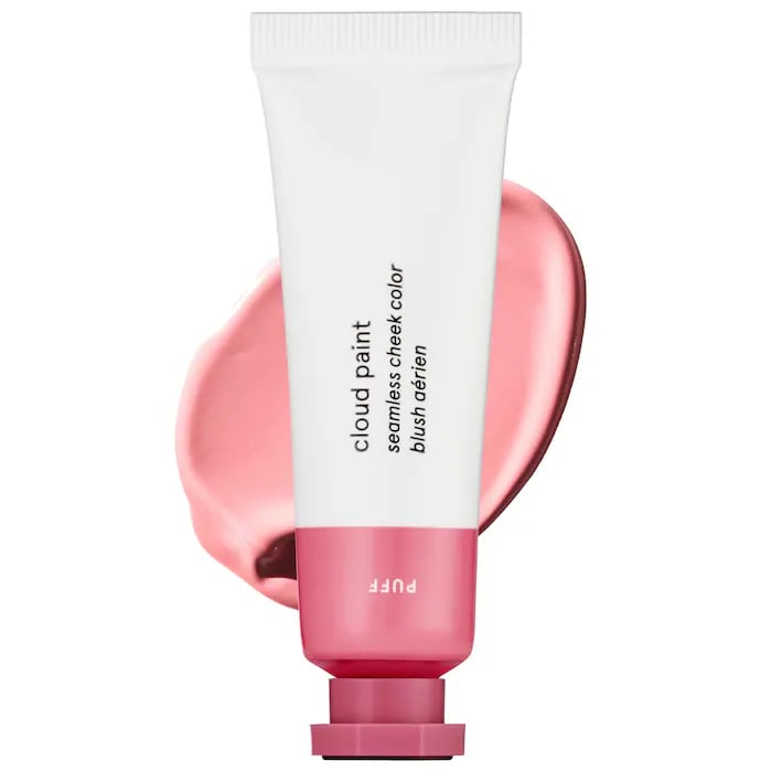 Glossier Cloud Paint Gel Cream Blush Color: Puff - light cool pink - صورة 1