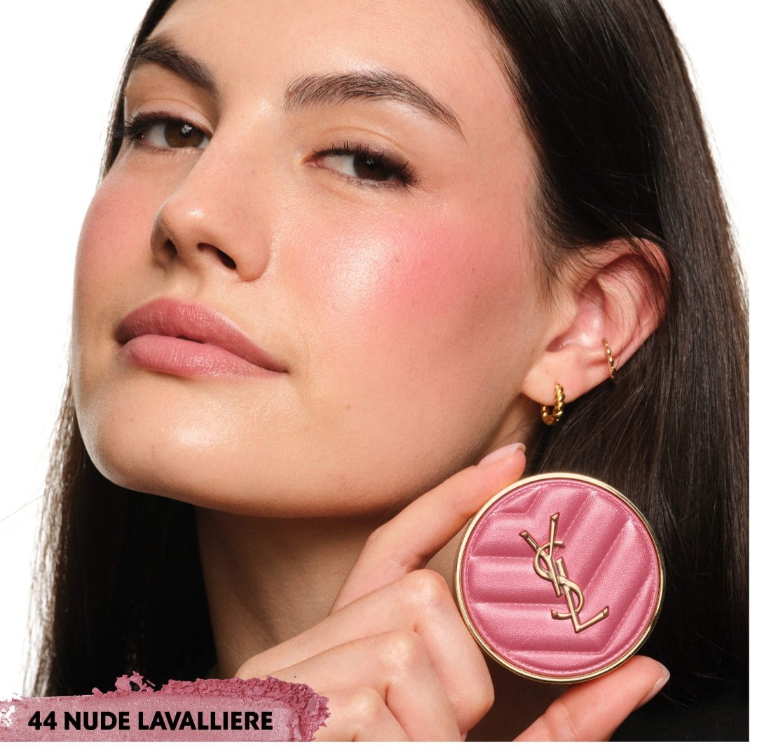 Yves Saint Laurent - YSL Iconic Pink Make Me Blush & Loveshine Lip  Yves Saint Laurent  YSL Iconic Pink Make Me Blush & Loveshine Lip Oil Stick Set - Image 4