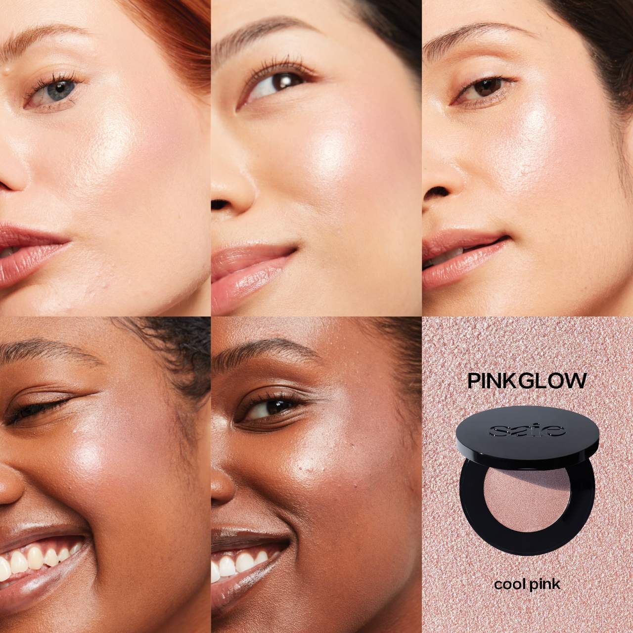 Saie  Glow Sculpt Multi-Use Cream Highlighting Blush - Image 10