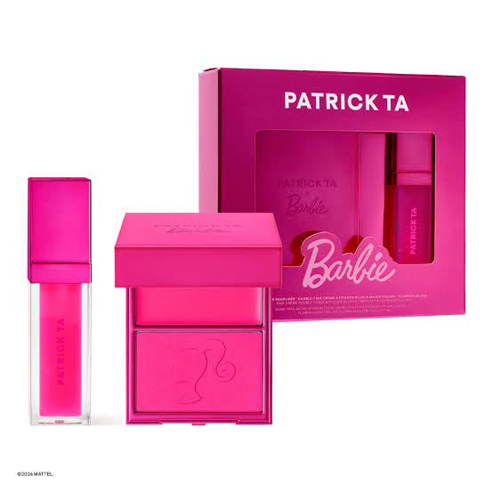 Patrick Ta x Barbie™ Blush Duo and Lip Plumper Set - Image 1