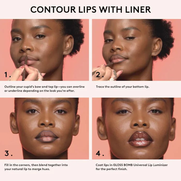 Fenty Beauty by Rihanna Trace'd Out Longwear Waterproof Pencil Lip linerThugz Blush Too - dusty rose - Image 7