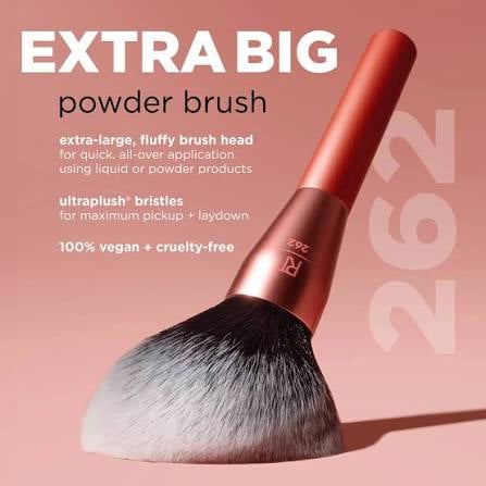 Real Techniques   Extra Big Powder Makeup Brush - Image 4