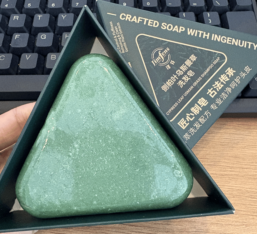 NATURE CACUMEN BIOTAE ISATIS INDIGOTICA SHAMPOO BAR - Image 6
