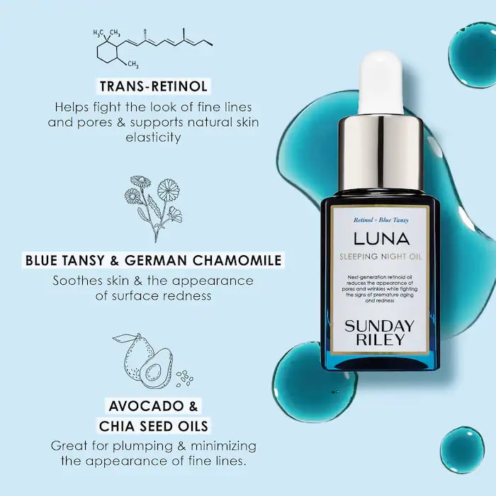 Sunday Riley Luna Sleeping Retinoid Night Oil - Image 2