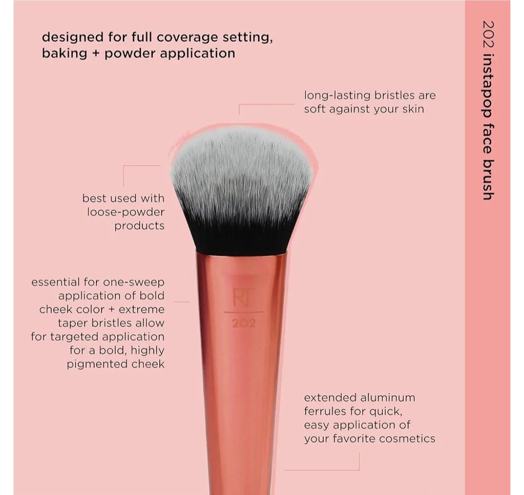Real techique Seamless Complexion Liquid Makeup Brush - Image 4