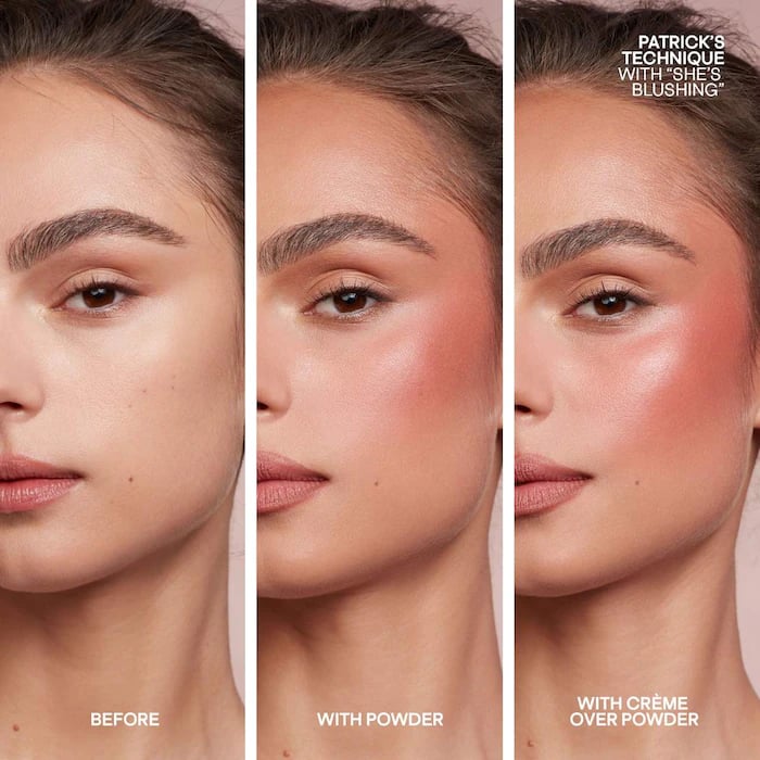 PATRICK TA Major Headlines Double-Take Crème & Powder Blush Duo - صورة 2