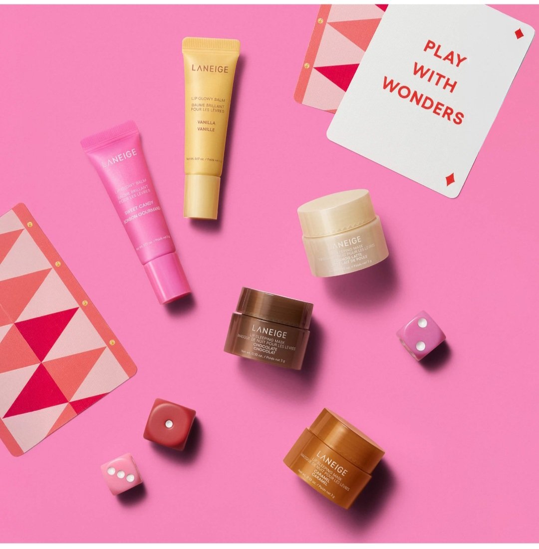LANEIGE  Midnight Minis Lip Glowy Balm and Lip Sleeping Mask Gift Set - Image 4