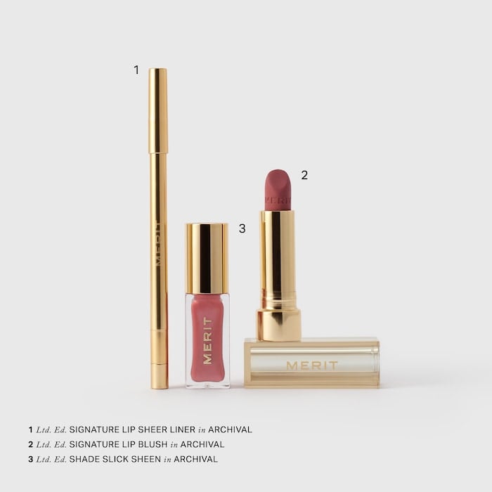 MERIT  The Archival Lip Essentials Gift Set - Image 8
