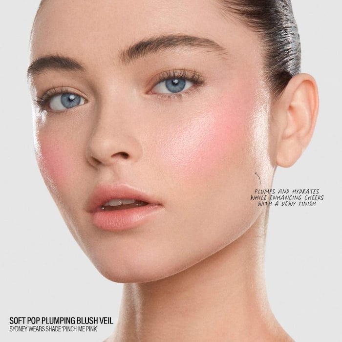 MAKEUP BY MARIO  Soft Pop Plumping Cream Blush Veil - صورة 10