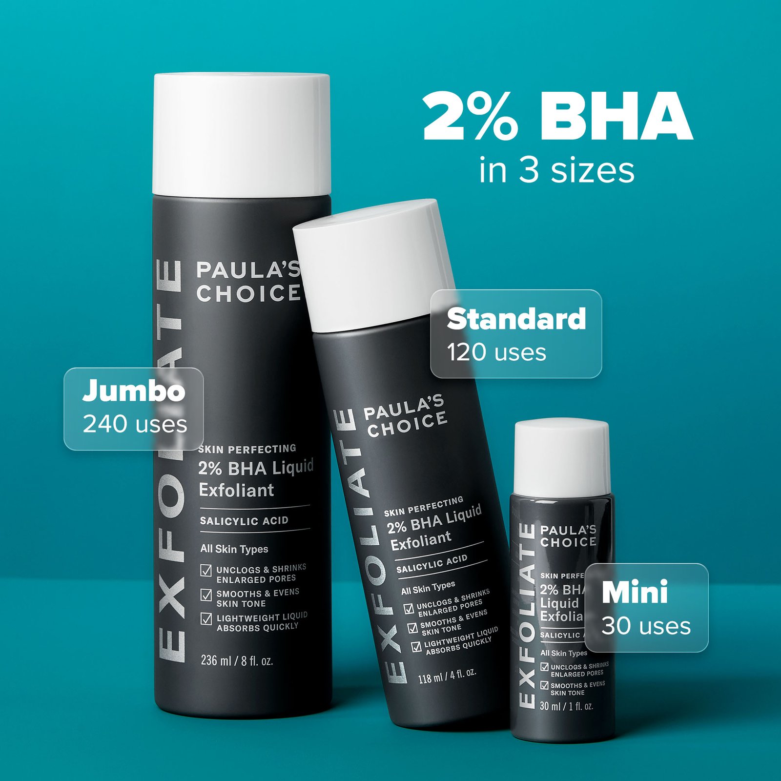 Paula's Choice  Skin Perfecting 2% BHA Liquid Exfoliating Toner for Clear Skin - Image 9