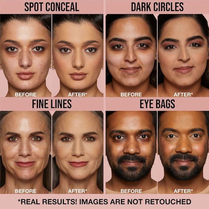 HUDA BEAUTY #FauxFilter Matte Buildable Coverage Waterproof Concealer - Image 5