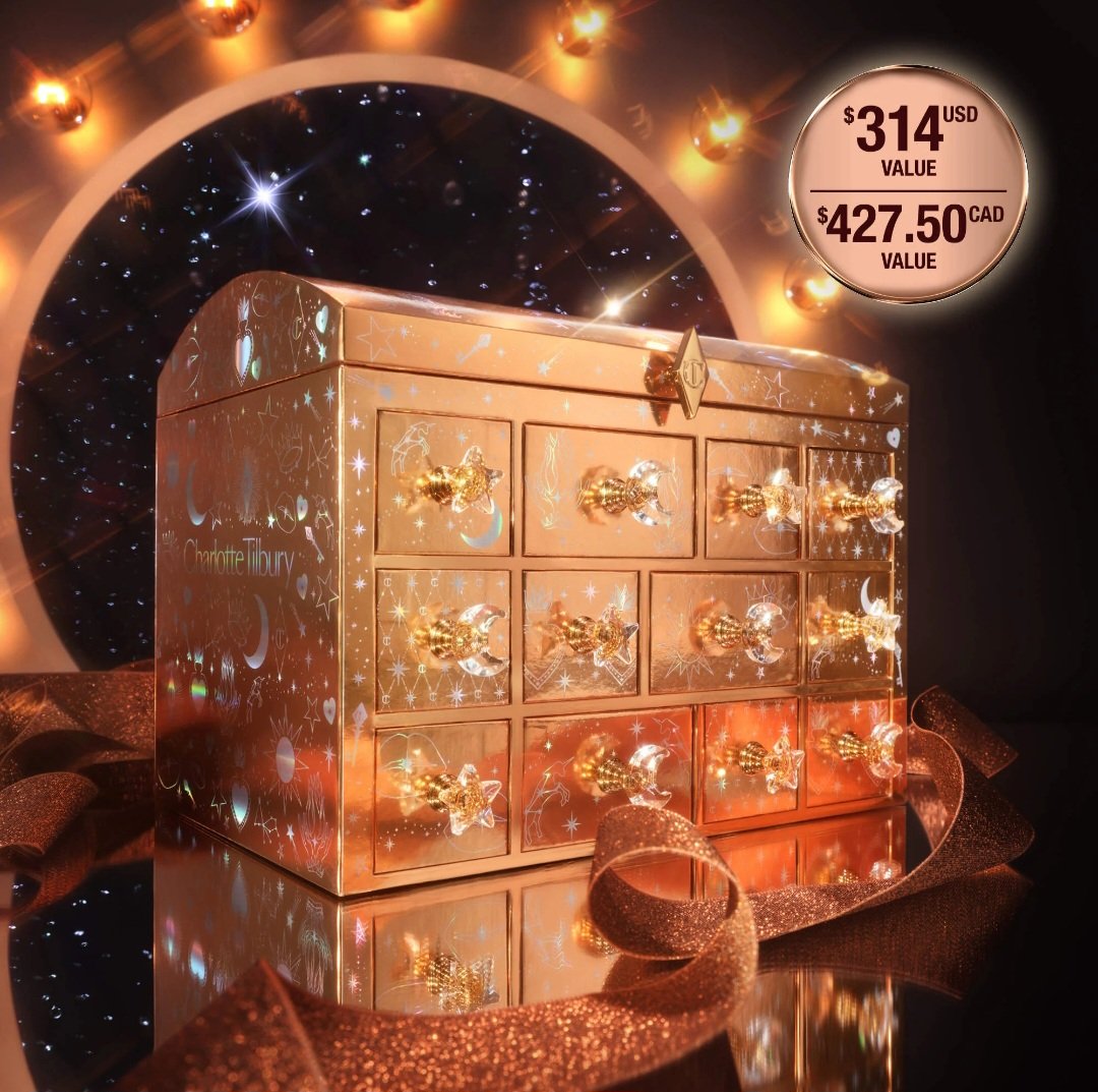 Charlotte Tilbury  Charlotte's Beauty Treasure Chest Makeup and Skincare Advent Calendar - Image 2