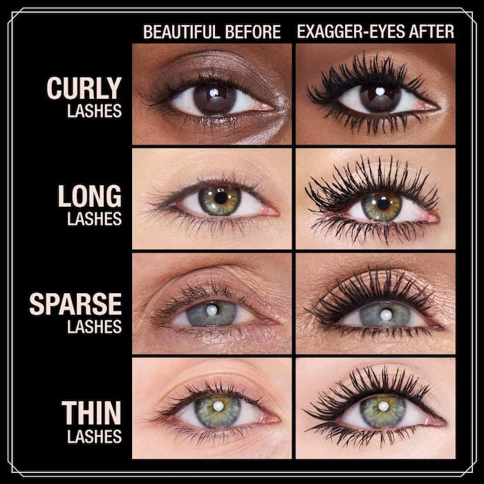 Charlotte Tilbury  Exagger-eyes Volumizing and Curling Mascara - Image 8