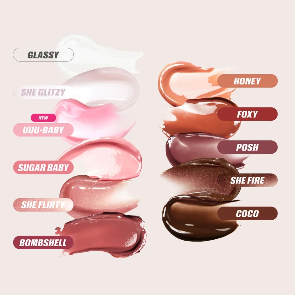 Huda Beauty Faux Filler Extra Shine Lip Gloss - UUU-Baby - Image 4