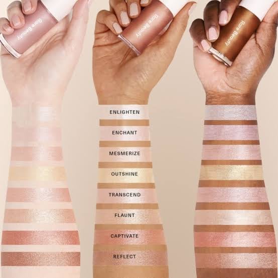 Rare Beauty by Selena Gomez Positive Light Liquid Luminizer Highlight tose gold - Image 2