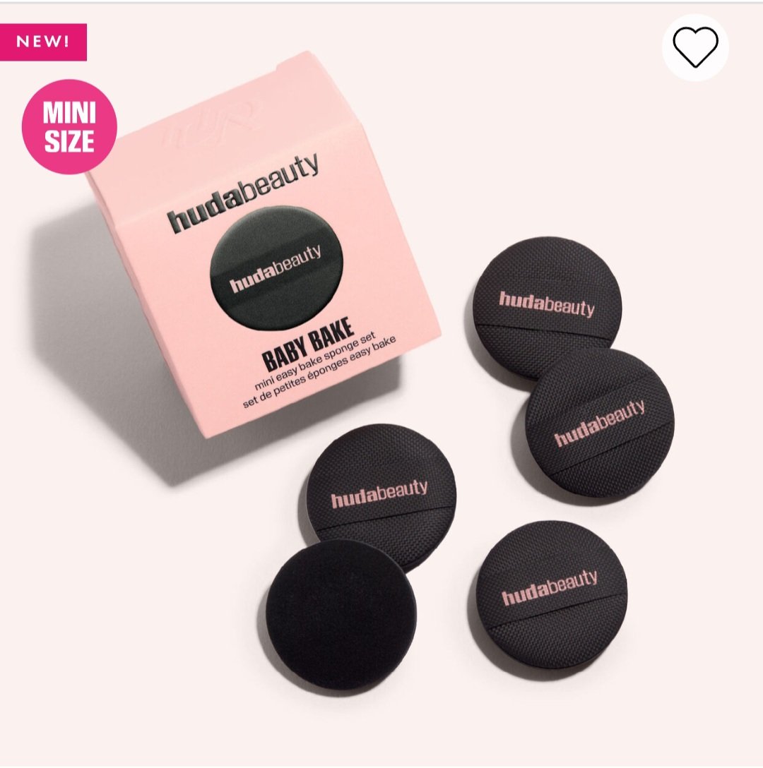 Huda beauty Mini Easy Bake Sponge Set - Image 4