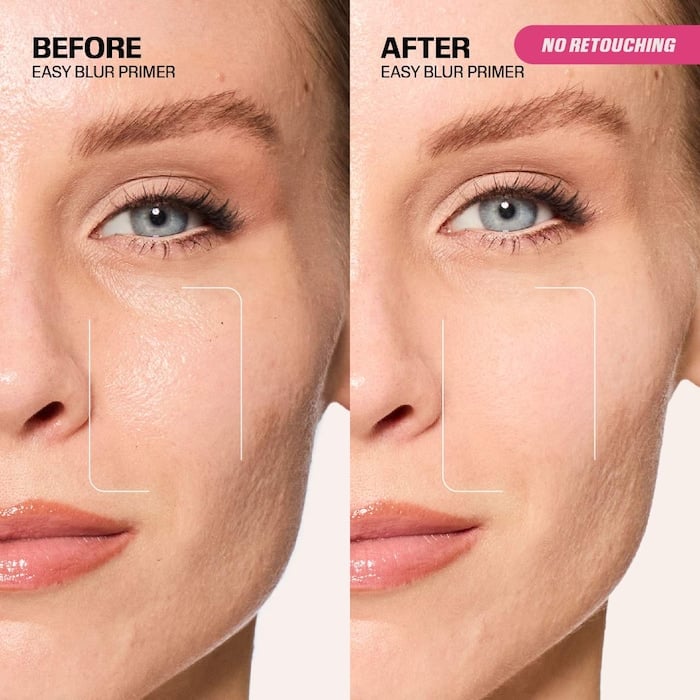 HUDA BEAUTY  Easy Blur Silicone-Free Smoothing & Pore-Minimizing Primer - صورة 5