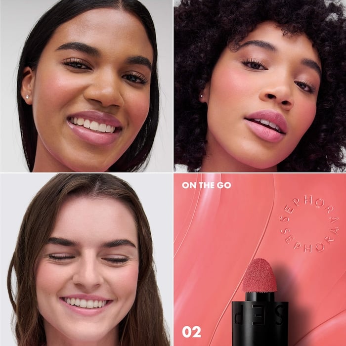 SEPHORA COLLECTION  Blush & Go Trio Makeup Gift Set - صورة 4