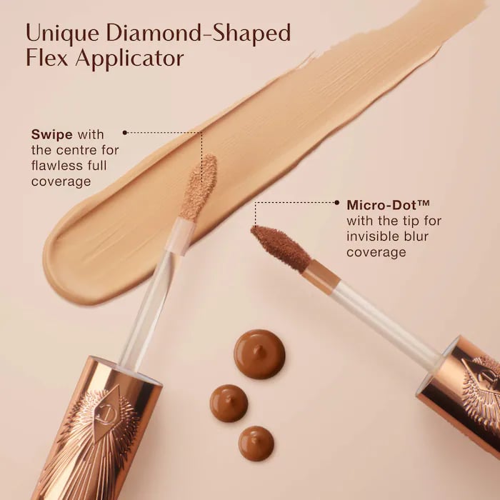 Charlotte Tilbury  Airbrush Flawless Crease-Proof Long-Wear Blur Concealer with Hyaluronic Acid - Image 14