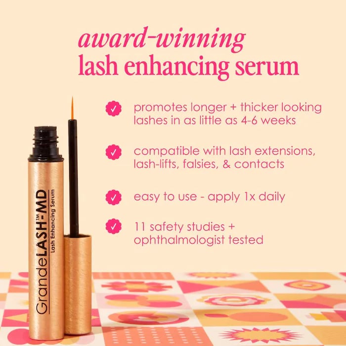 Grande Cosmetics GrandeLASH-MD Lash Enhancing Serum Mini - Image 2
