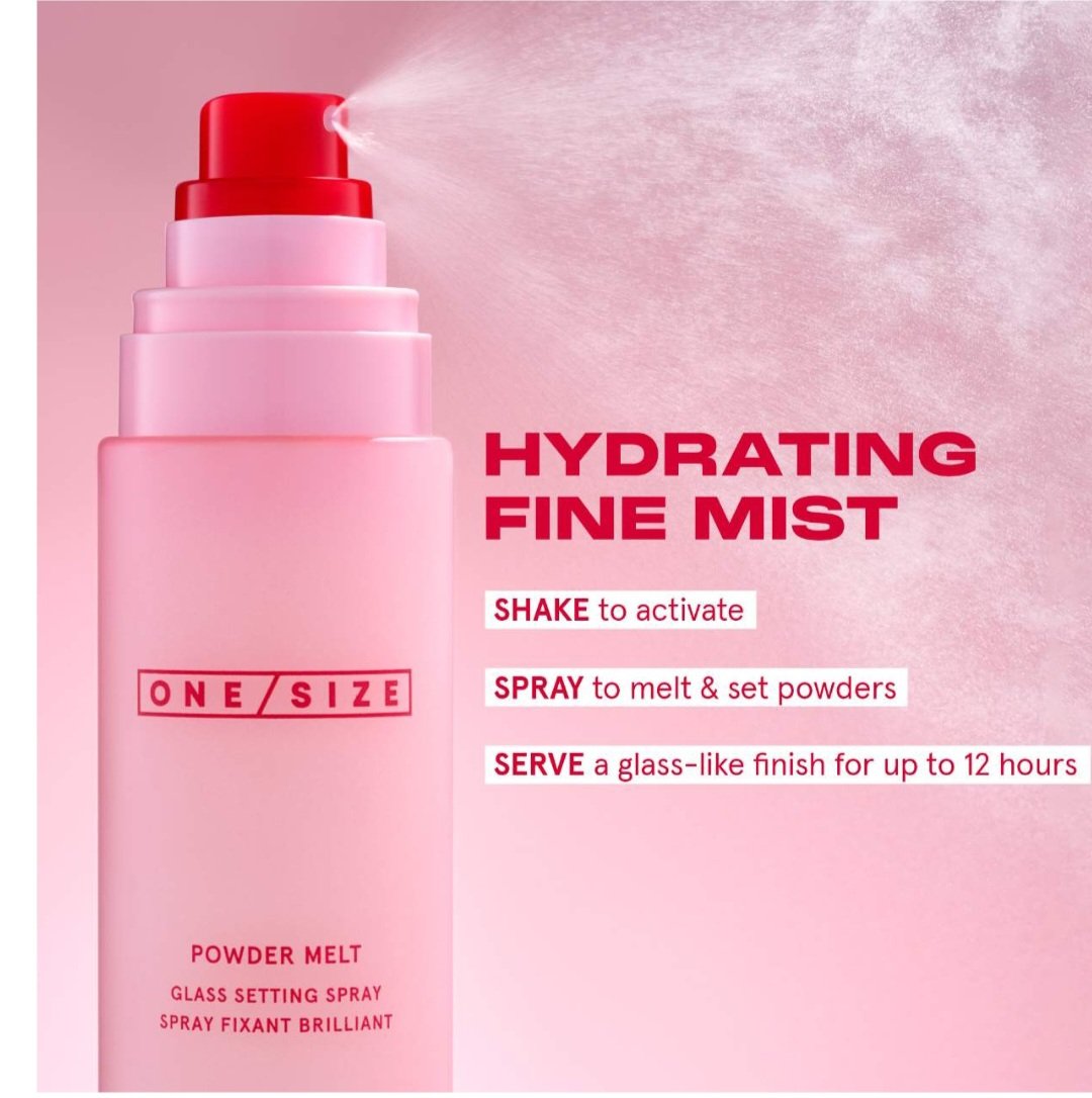 ONE/SIZE by Patrick Starrr  Powder Melt Glass Setting Spray - Image 3