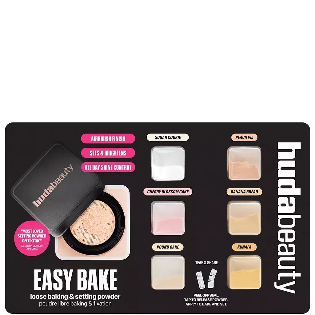 HUDA BEAUTY EASY BAKE  BlISTER  SAMPLER - Image 1