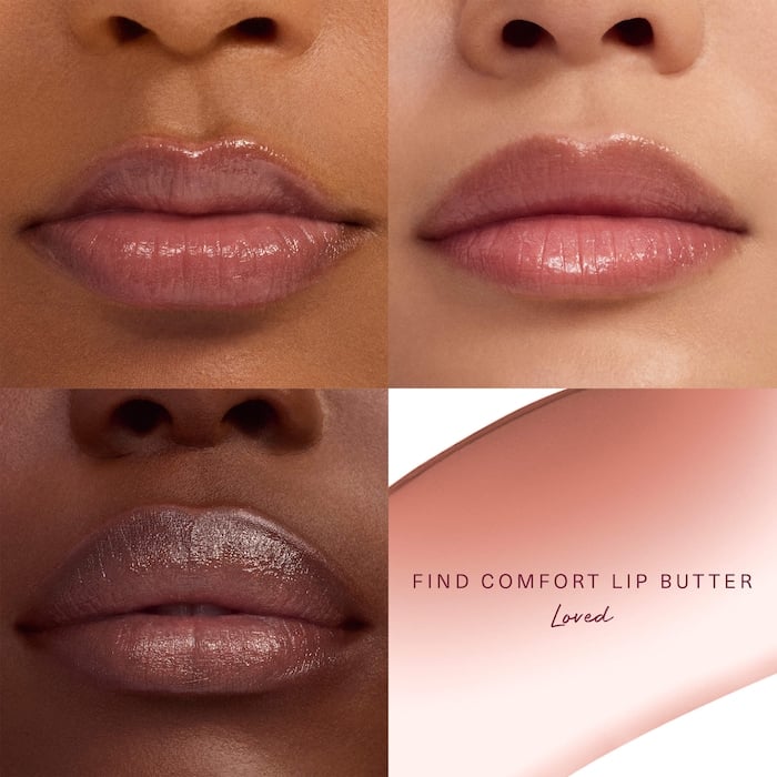 Rare Beauty by Selena Gomez  Find Comfort Lip Butter Balm + Overnight Mask with Hyaluronic Acid Butter - Image 8