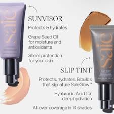 Saie SUNVISOR YOUR SERUM, OIL, MOISTURIZER, AND SPF 35 SUNSCREEN ALL IN ONE. - Image 4