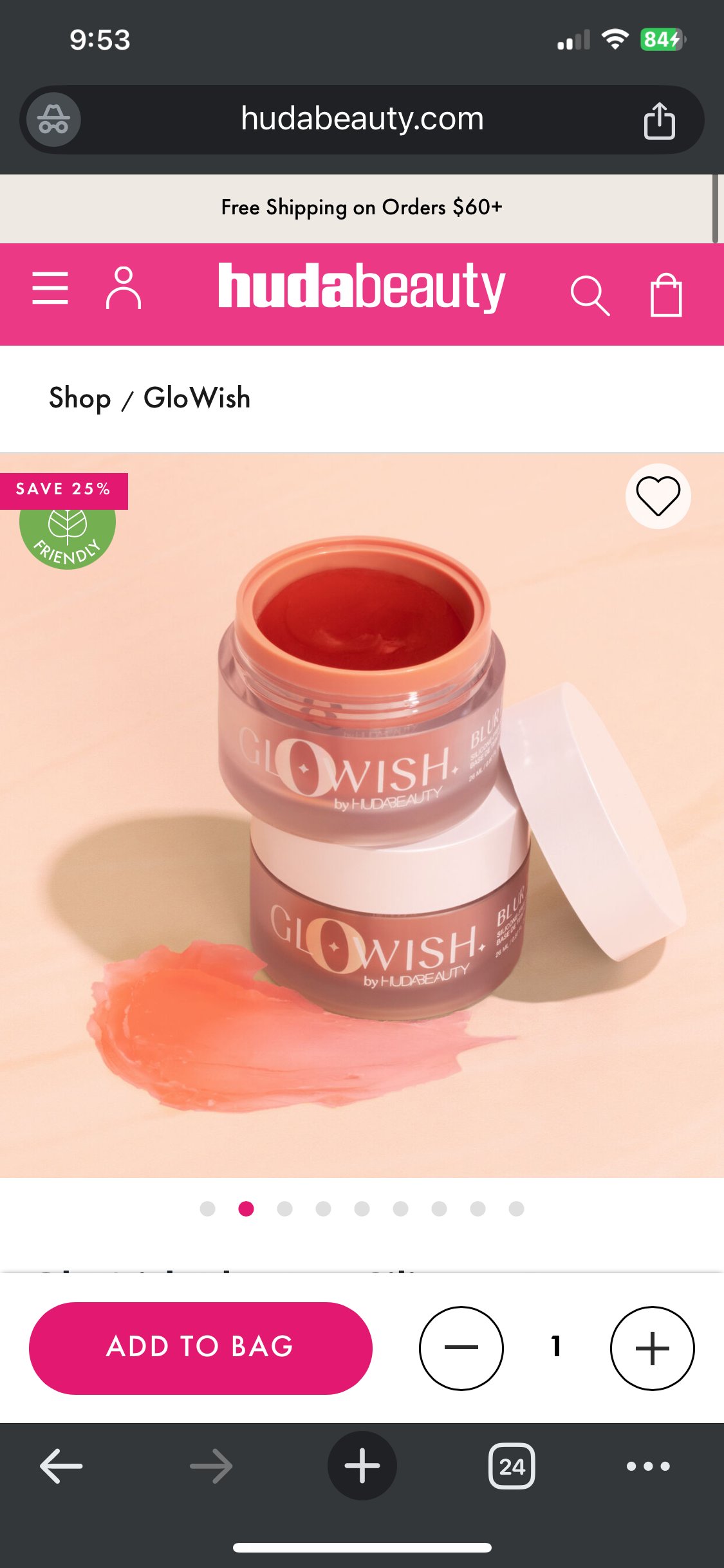 GloWish Blur Jam Silicone-Free Smoothing Primer - Image 8