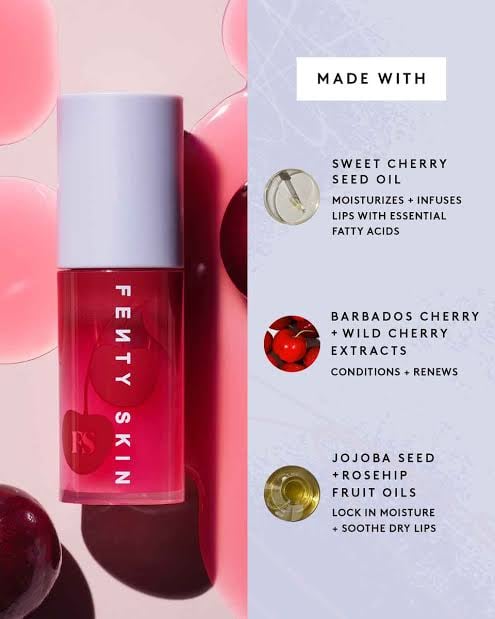 fenty beauty FENTY TREATZ HYDRATING + STRENGTHENING LIP OIL - Image 5