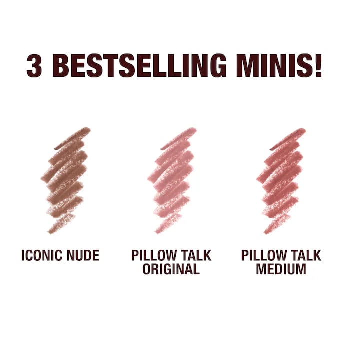 Charlotte Tilbury  Mini Iconic Lip Cheat Lip Liner Trio - Image 5