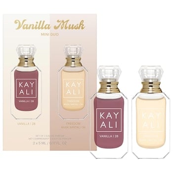 KAYALI  Vanilla Musk Mini Duo Perfume Gift Set - Image 1