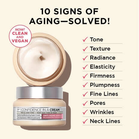 it cosmatics Confidence in a Cream Anti-Aging Hydrating Moisturizer - Image 3