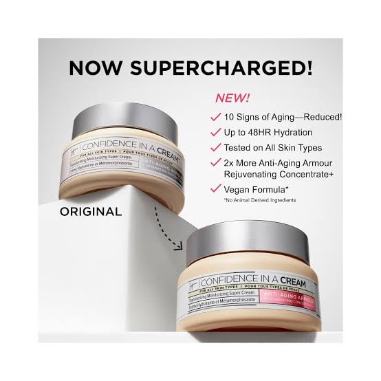 it cosmatics Confidence in a Cream Anti-Aging Hydrating Moisturizer - Image 6
