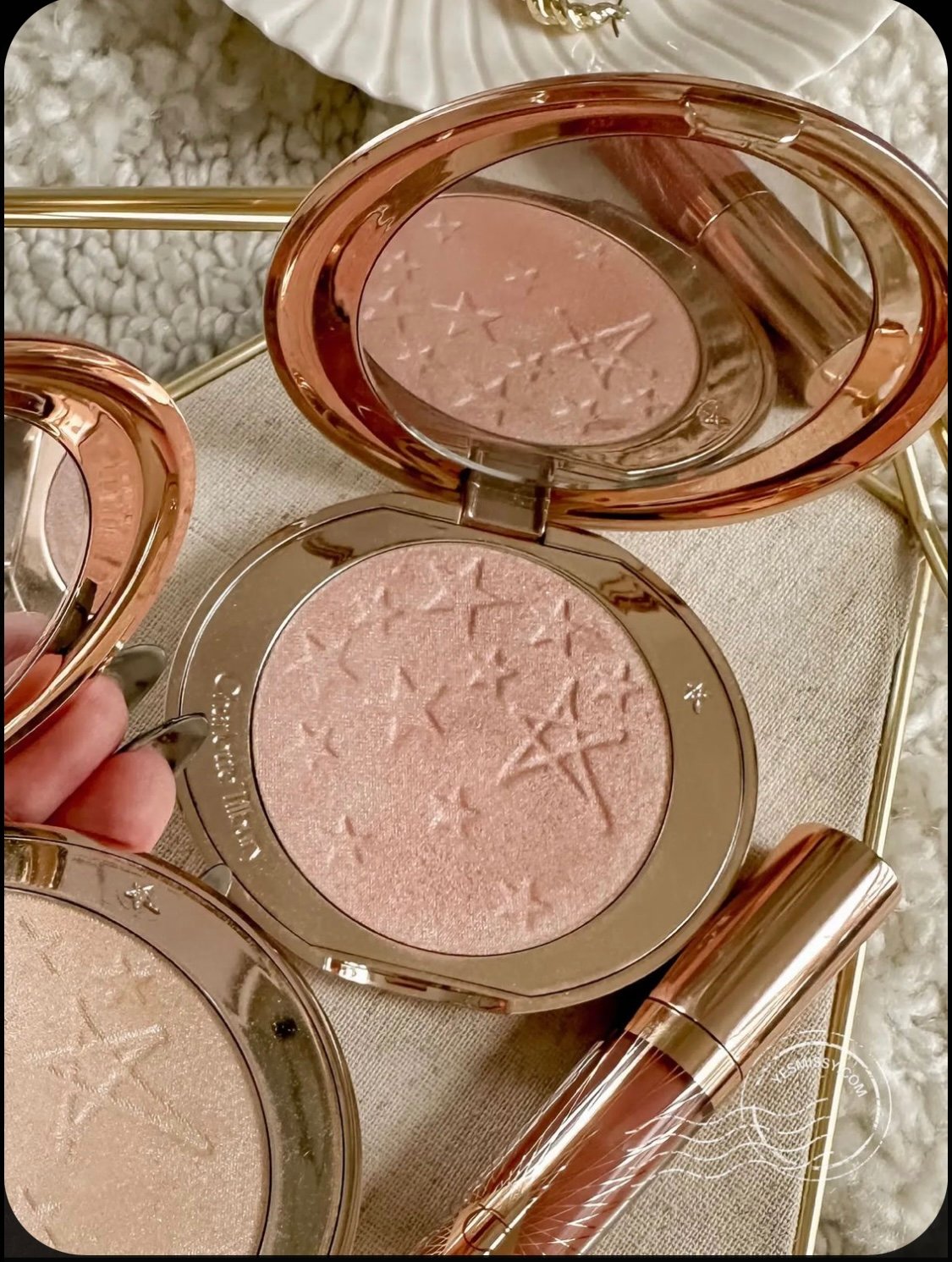 charlotte tilbury hOLLYWOOD GLOW GLIDE FACE ARCHITECT HIGHLIGHTER PILLOW TALK GLOW - Image 9