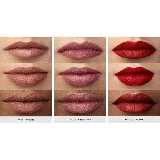 GIORGIO ARMANI Lip Maestro Velvet Matte Liquid Lipstick Midi 101 - Image 4