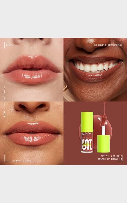 nyx&nbsp;Fat Oil Lip Drip Vegan Lip Oil shade pretty little - Image 2