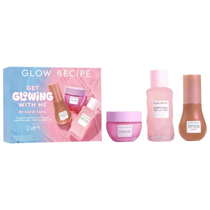 Glow Recipe Get Glowing With Me™ Kit by Katie Fang with Hue Drops Tinted Serum - Image 1